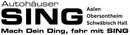 Logo Autohäuser SING GmbH & Co. KG